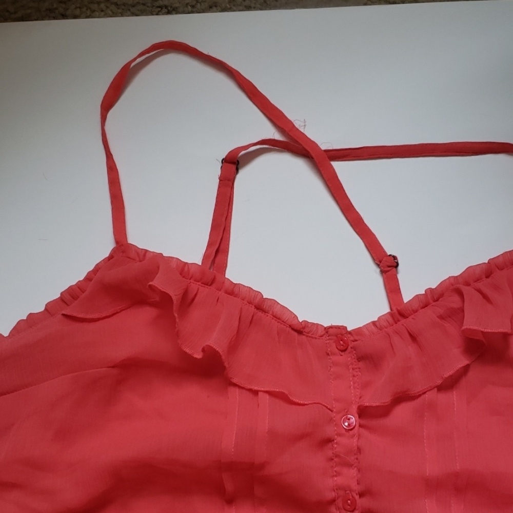 Coral top - Picture 3 of 4